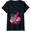 image:imageWomens DreamWorks Trolls Show Your True Colors VNeck TShirtBlack