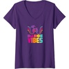 image:imageWomens Trolls  Dance Vibes VNeck TShirtPurple