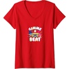 image:imageWomens Trolls  Gimme A Beat VNeck TShirtRed