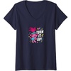 image:imageWomens Trolls  Turn It Up VNeck TShirtNavy Blue