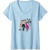 image:imageWomens Trolls Happy Halloween VNeck TShirtBaby Blue