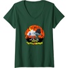image:imageWomens Trolls Happy Trolloween VNeck TShirtDark Green