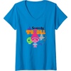 image:imageWomens Trolls Scaredy Troll VNeck TShirtSapphire Blue