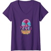 image:imageWomens Trolls Spooky VNeck TShirtPurple