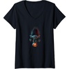 image:imageWomens Trolls World Tour  Branch and Pumpkin VNeck TShirtBlack
