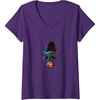 image:imageWomens Trolls World Tour  Branch and Pumpkin VNeck TShirtPurple