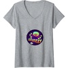 image:imageWomens Trolls World Tour  EEEEE VNeck TShirtHeather Grey