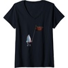 image:imageWomens Trolls World Tour  Guy Diamond Tiny Diamond VNeck TShirtBlack