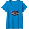 image:imageWomens Trolls World Tour  Happy Rock O Ween VNeck TShirtSapphire Blue