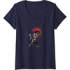 image:imageWomens Trolls World Tour  Queen Barb VNeck TShirtNavy Blue