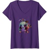 image:imageWomens Trolls World Tour  Trolls World Tour  Troll Or Treat VNeck TShirtPurple