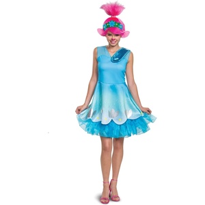 image:imageDisguise Trolls Word Tour Womens Poppy Costume Adult Size Character Dress and Headpiece