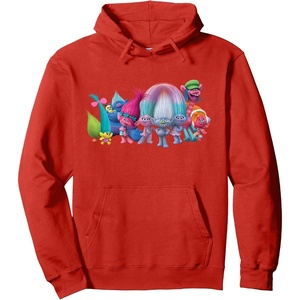 image:imageDreamWorks Trolls All Troll Friends Pullover HoodieRed
