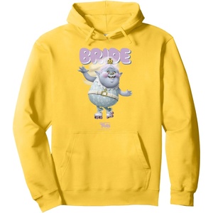 image:imageDreamWorks Trolls Band Together Bride Bridget Pullover HoodieLemon Yellow