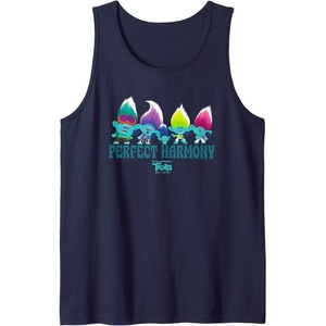 image:imageDreamWorks Trolls Band Together BroZone Perfect Harmony Tank TopNavy Blue