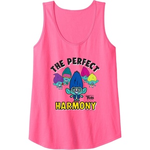 image:imageDreamWorks Trolls Band Together BroZone Perfect Harmony Tank TopNeon Pink