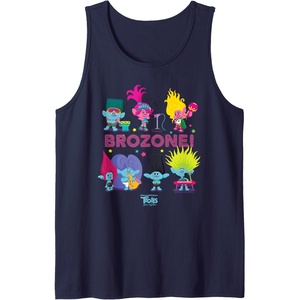 image:imageDreamWorks Trolls Band Together BroZone Poppy and Viva Tank TopNavy Blue
