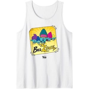 image:imageDreamWorks Trolls Band Together BroZone Poster Tank TopWhite