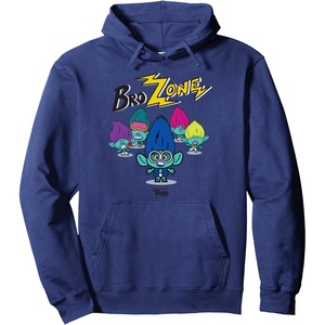image:imageDreamWorks Trolls Band Together BroZone Spotlight Pullover HoodieNavy Blue