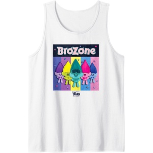 image:imageDreamWorks Trolls Band Together BroZone Tank TopWhite