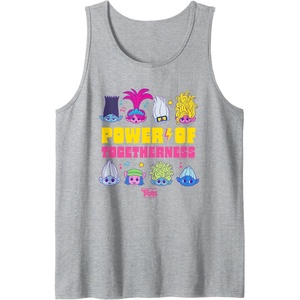 image:imageDreamWorks Trolls Band Together BroZone Togetherness Tank TopHeather Grey