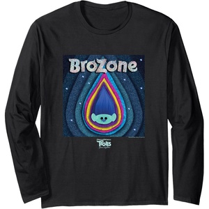 image:imageDreamWorks Trolls Band Together Brozone Baby Branch Long Sleeve TShirtBlack