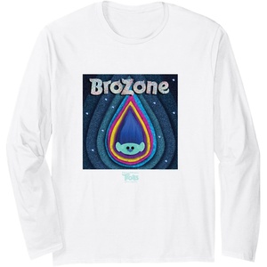 image:imageDreamWorks Trolls Band Together Brozone Baby Branch Long Sleeve TShirtWhite