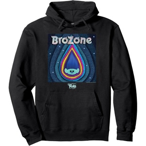 image:imageDreamWorks Trolls Band Together Brozone Baby Branch Pullover HoodieBlack