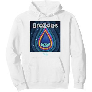 image:imageDreamWorks Trolls Band Together Brozone Baby Branch Pullover HoodieWhite