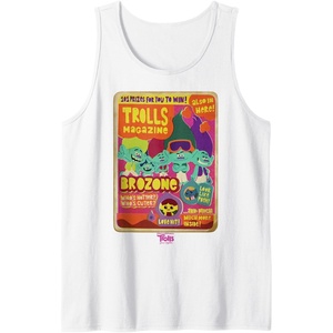 image:imageDreamWorks Trolls Band Together Brozone Magazine Cover Tank TopWhite