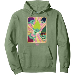 image:imageDreamWorks Trolls Band Together Brozone Pullover HoodieSage Green