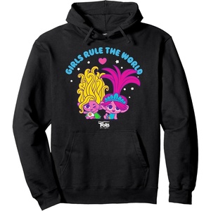 image:imageDreamWorks Trolls Band Together Girls Rule the World Pullover HoodieBlack