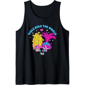 image:imageDreamWorks Trolls Band Together Girls Rule the World Tank TopBlack