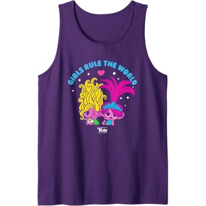 image:imageDreamWorks Trolls Band Together Girls Rule the World Tank TopPurple