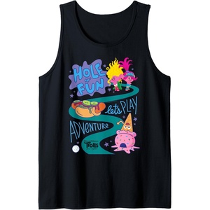 image:imageDreamWorks Trolls Band Together Hole N Fun Tank TopBlack