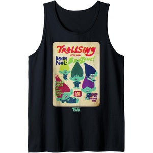 image:imageDreamWorks Trolls Band Together Magazine Cover Tank TopBlack
