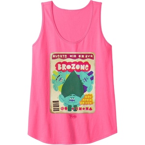 image:imageDreamWorks Trolls Band Together Magazine Cover Tank TopNeon Pink