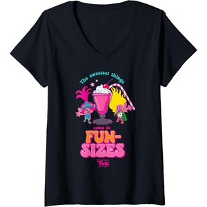 image:imageDreamWorks Trolls Band Together Poppy Viva Sweetest Things VNeck TShirtBlack