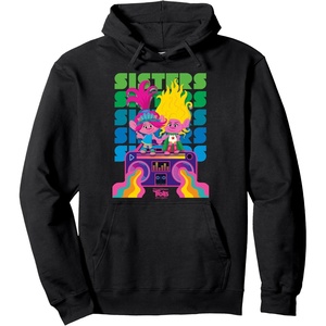 image:imageDreamWorks Trolls Band Together Poppy and Viva Sisters Pullover HoodieBlack