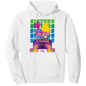 image:imageDreamWorks Trolls Band Together Poppy and Viva Sisters Pullover HoodieWhite