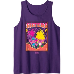 image:imageDreamWorks Trolls Band Together Poppy and Viva Sisters Tank TopPurple