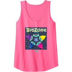 image:imageDreamWorks Trolls Band Together Psychedelic Tank TopNeon Pink