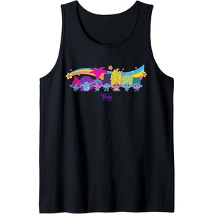 image:imageDreamWorks Trolls Band Together Rainbow Tank TopBlack