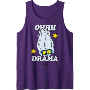 image:imageDreamWorks Trolls Band Together Tiny Diamond Oh Drama Tank TopPurple