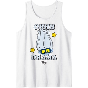 image:imageDreamWorks Trolls Band Together Tiny Diamond Oh Drama Tank TopWhite