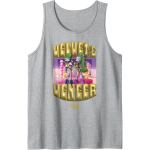 image:imageDreamWorks Trolls Band Together Velvet and Veneer Tank TopHeather Grey