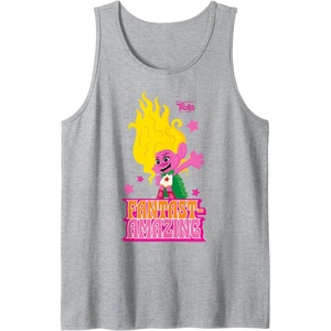 image:imageDreamWorks Trolls Band Together Viva FatastAmazing Tank TopHeather Grey