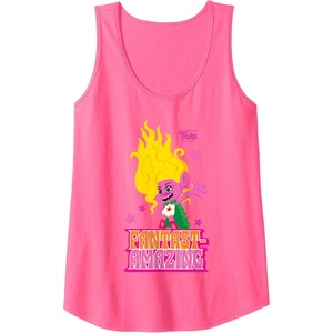 image:imageDreamWorks Trolls Band Together Viva FatastAmazing Tank TopNeon Pink