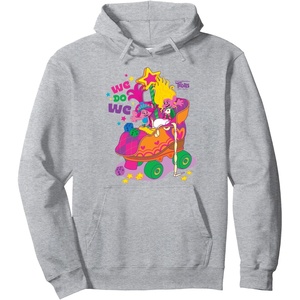 image:imageDreamWorks Trolls Band Together We Do We Poppy and Viva Pullover HoodieHeather Grey