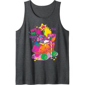 image:imageDreamWorks Trolls Band Together We Do We Poppy and Viva Tank TopDark Heather Grey